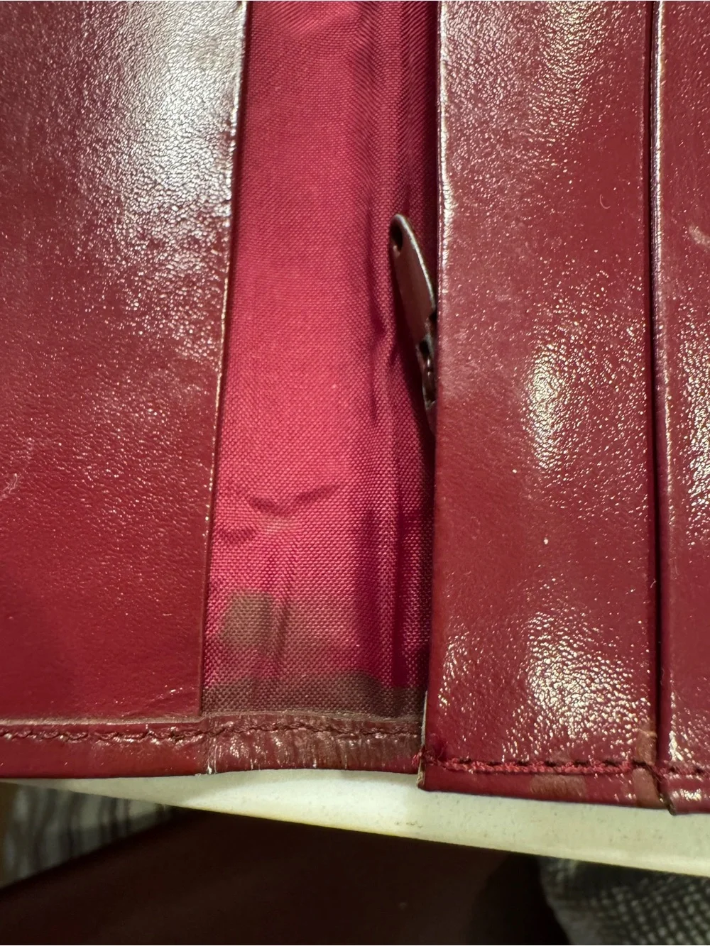 Cartier slim checkbook